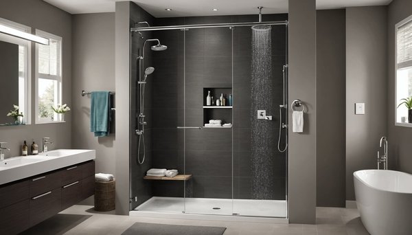 Colonne de douche sans robinetterie : moderne, élégante et facile à installer